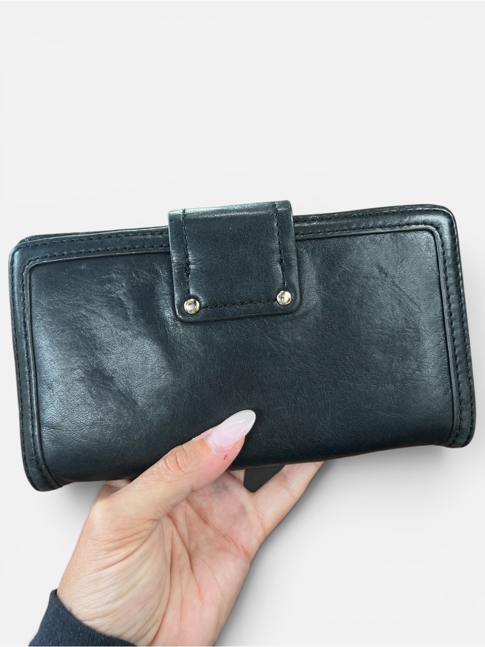 Marc Jacobs Black Leather Long wallet - Picture 3 of 11